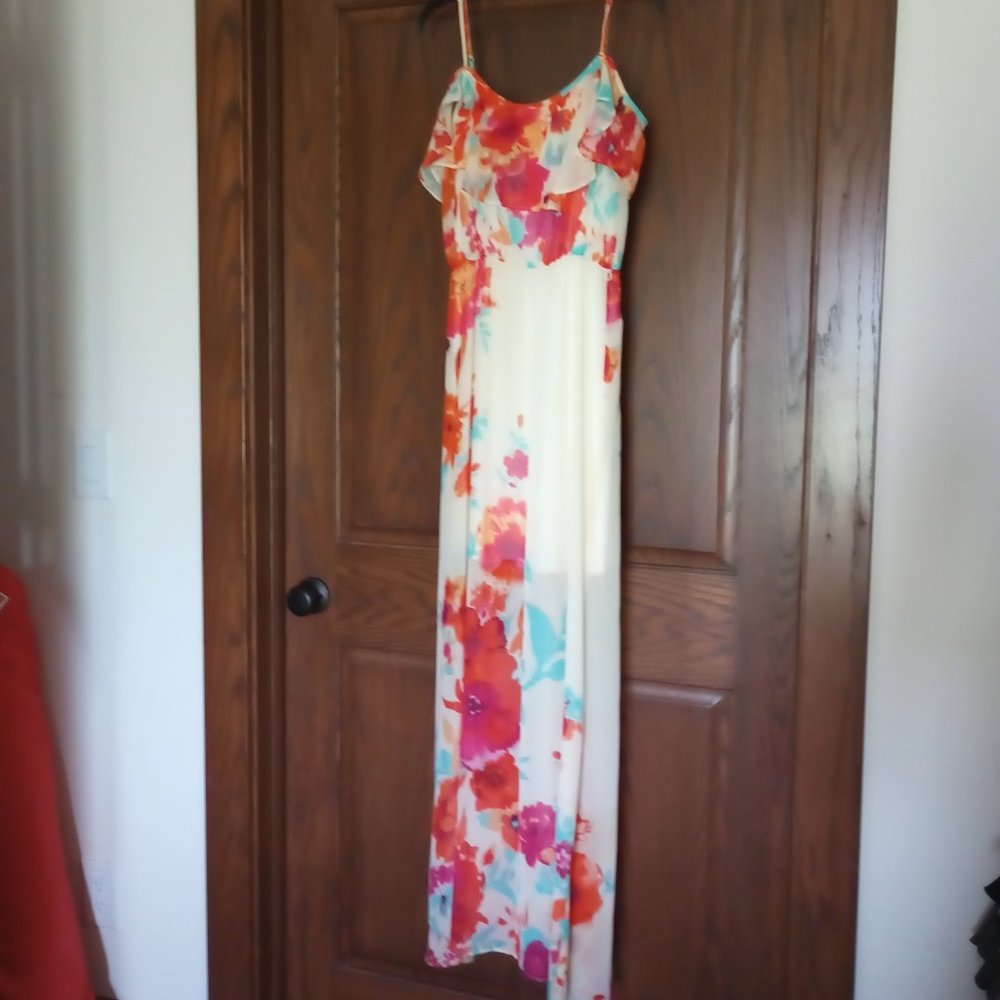 Bisou Bisou floral maxi dress